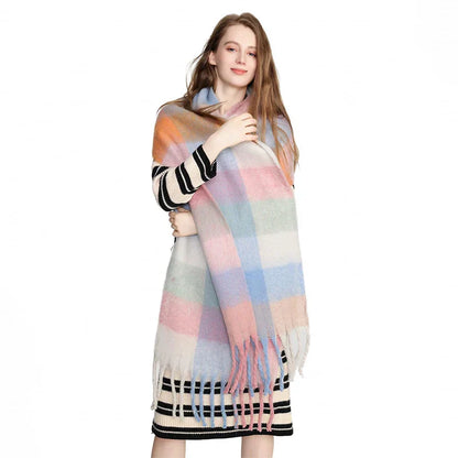 Levoire | Écharpe De Luxe En Cachemire Pour Femme Avec Franges