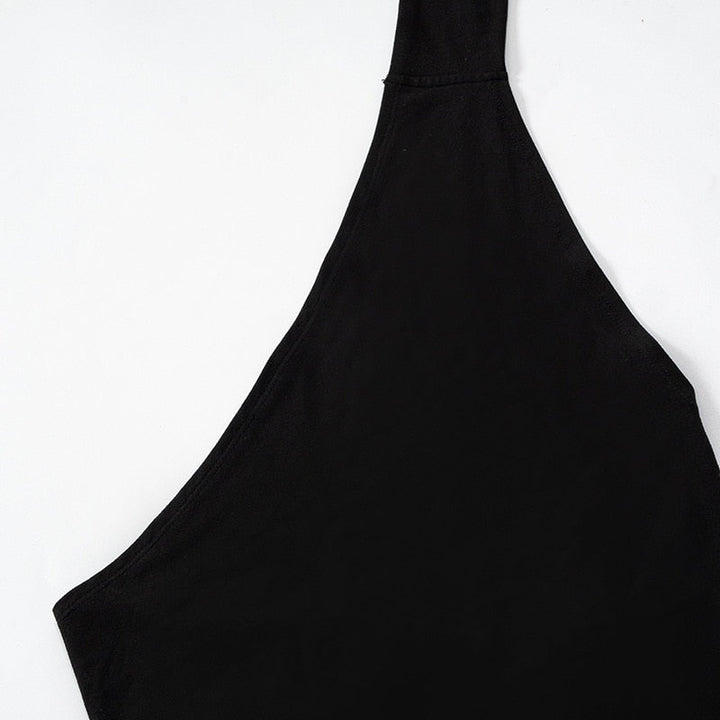 Levoire | Noir Fils Perle Jupe Longue Robe