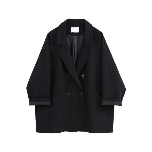 Levoire | Grande Taille Jusqu'À Rangée Bleue Veste Noir