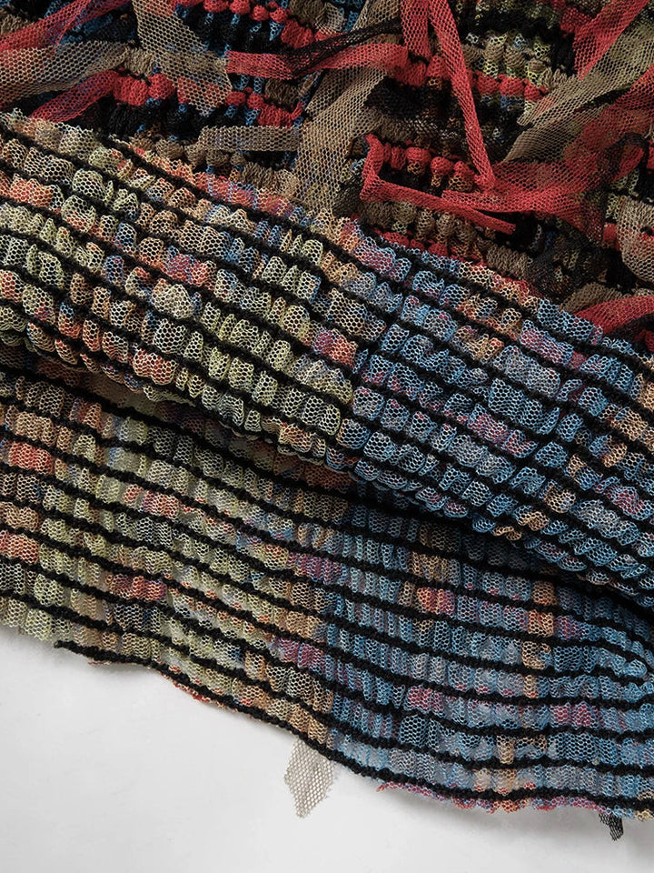 Levoire | Robe Longue Tricotée Colorée Trollhaug