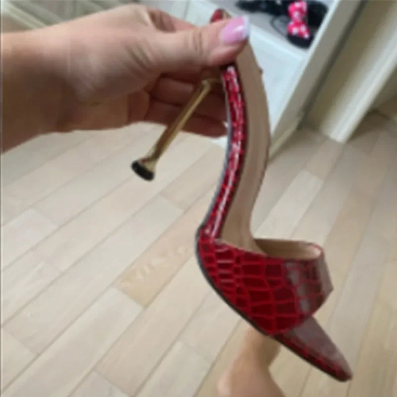 Levoire | Sandales À Talons Hauts Fines Pantoletten