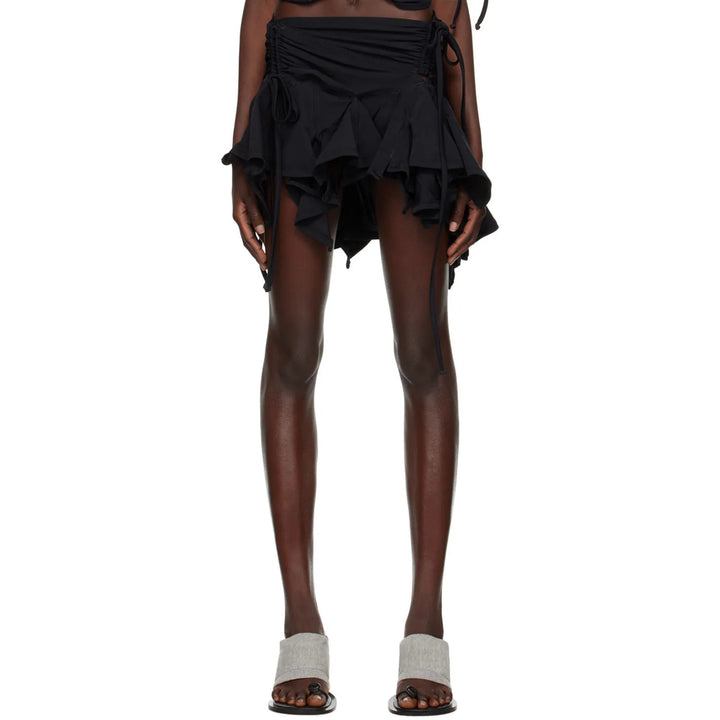 Levoire | Volant Asymétrique En Ruffles Jupe Mini