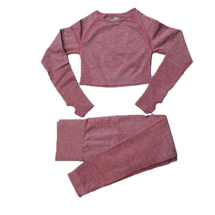 Levoire | Ensemble De Vêtements De Sport À Manches Longues Rot