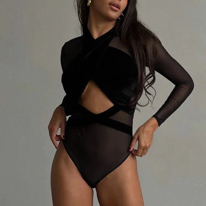 Levoire | Body À Manches Longues Et Décolleté Devant