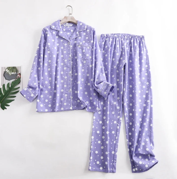 Levoire | Deux Pièces Pyjama En Coton
