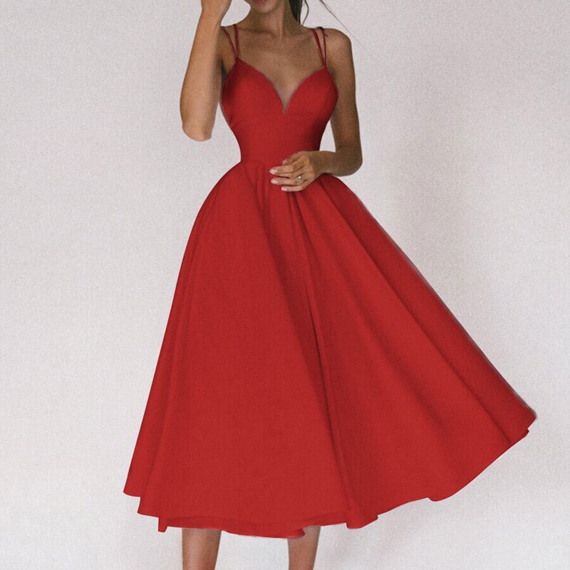 Levoire | Fluide V Décolleté Robe Rot