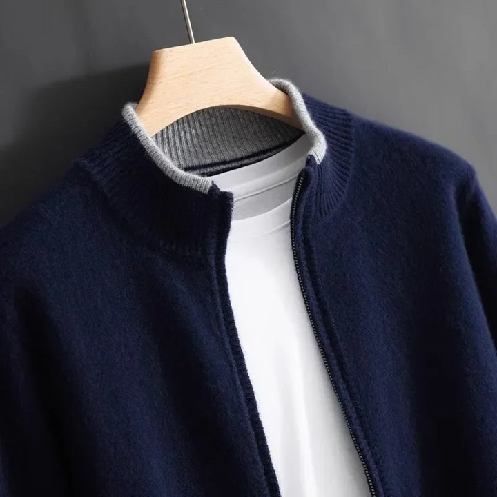 Levoire | Veste Zippée Avec Sensation De Cachemire