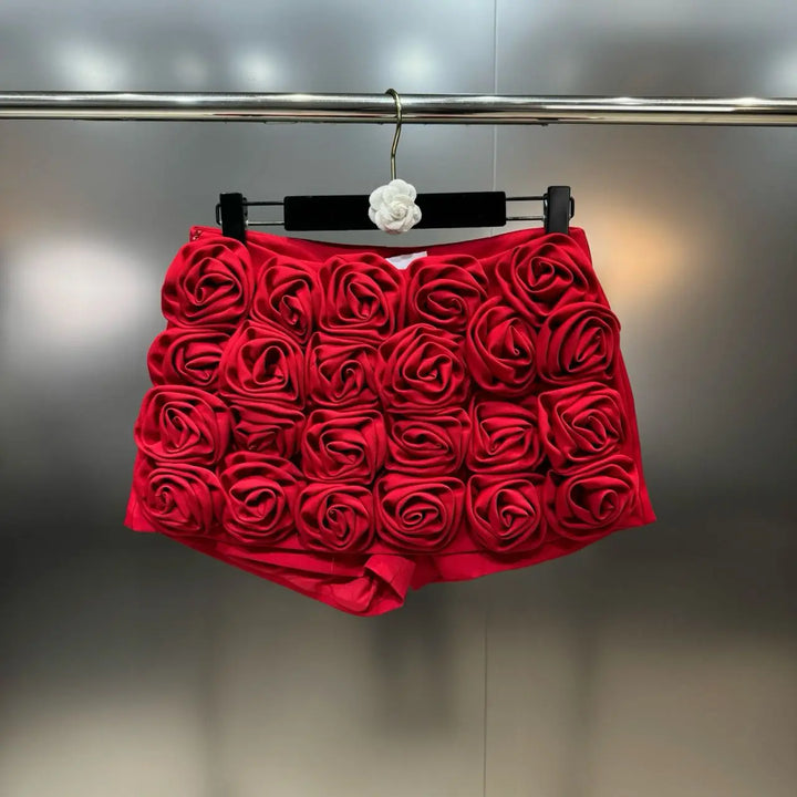 Levoire | Jupe Courte Rose Rot