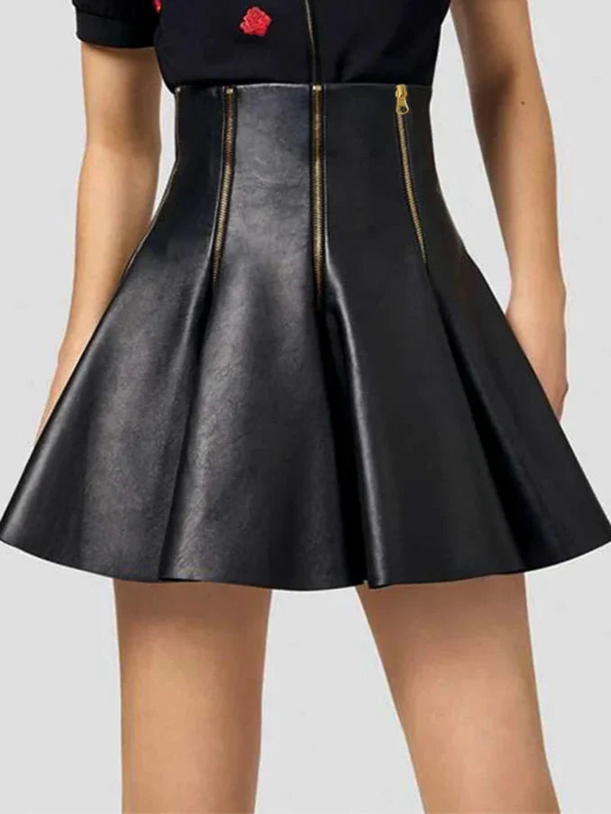 Levoire | Mini-Jupe En Faux Cuir