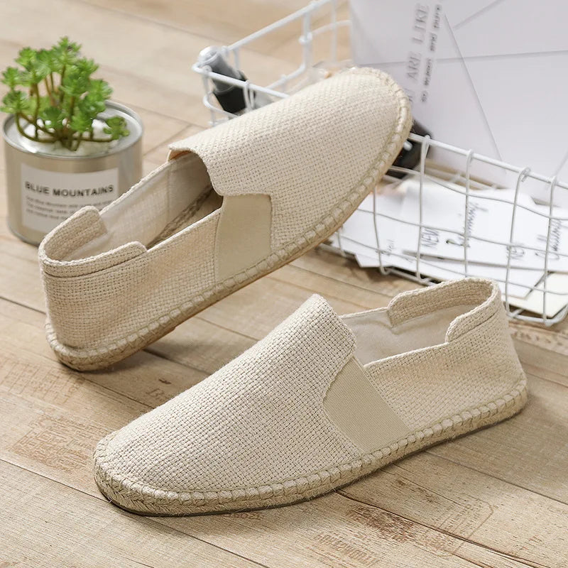 Levoire | Espadrilles En Fibre De Chanvre Pour Hommes
