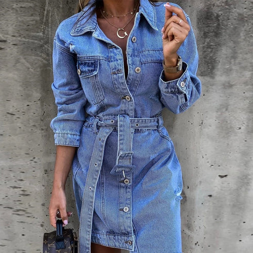 Levoire | Robe En Jean Pour Le Look Décontracté
