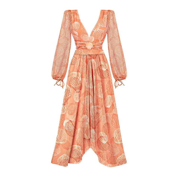 Levoire | Maillot De Bain À Manches Longues Avec Jupe Pour Un Look De Plage Élégant