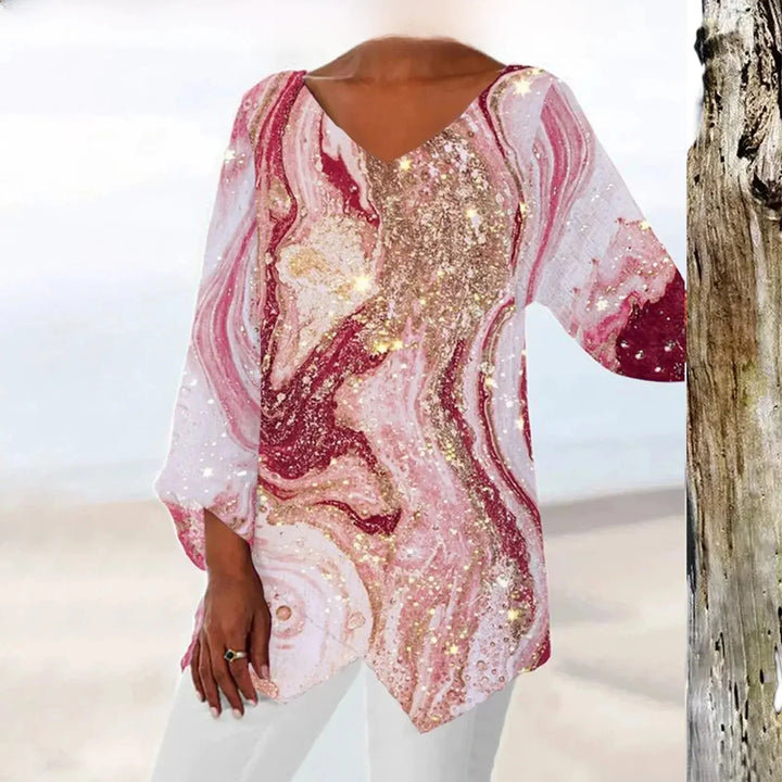 Levoire | Haut Vintage Avec Décolleté En V Rosa