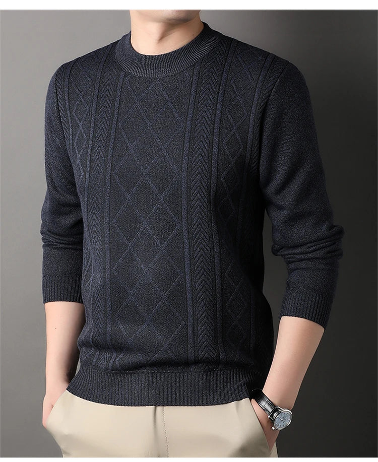 Levoire | Pull Homme 2025 Chaud Et Stylé Gris foncé