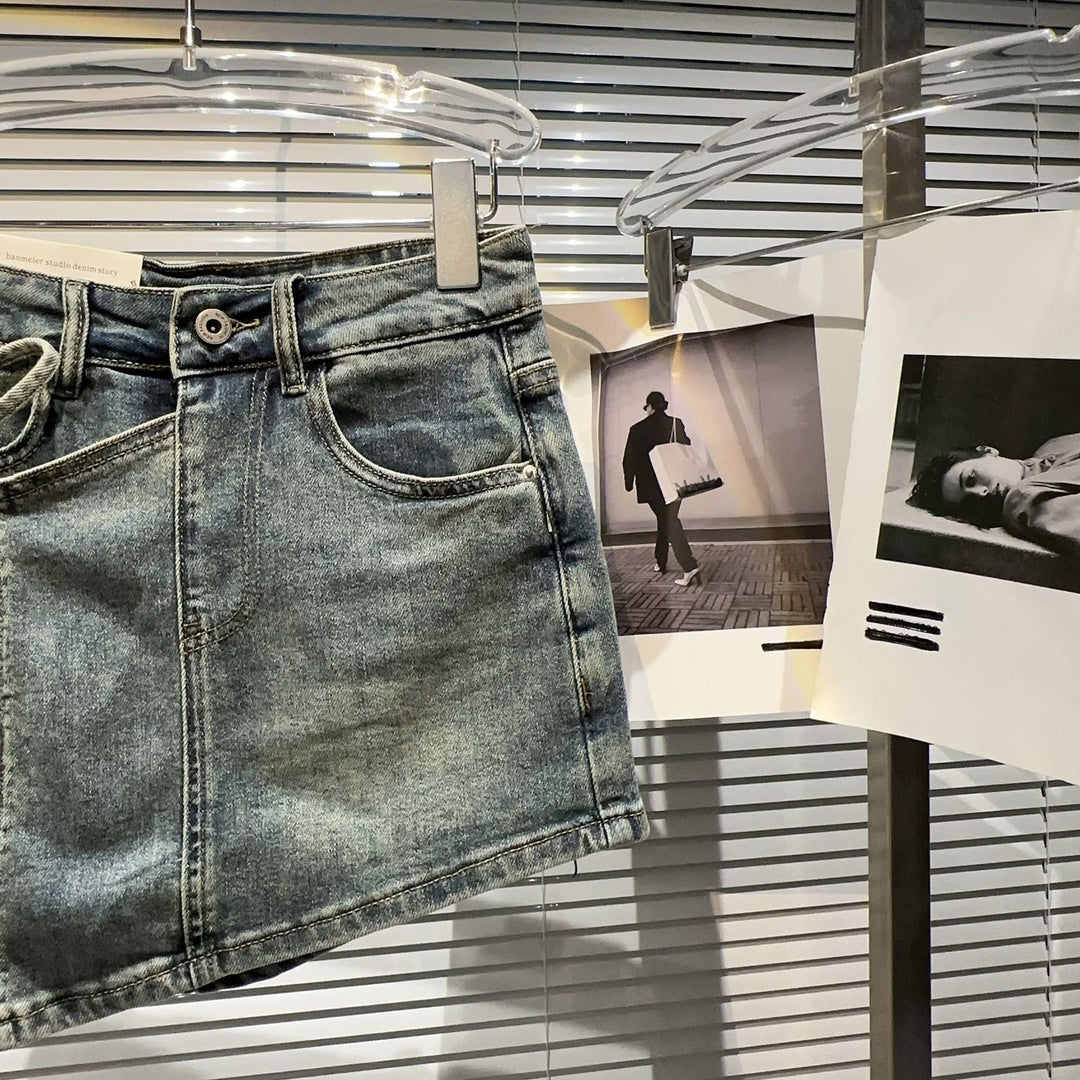 Levoire | Short En Denim Pantalons X Jupe