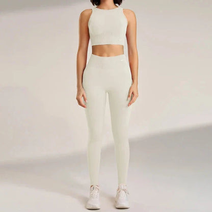 Levoire | Ensemble De Vêtements De Sport Confortable Blanc