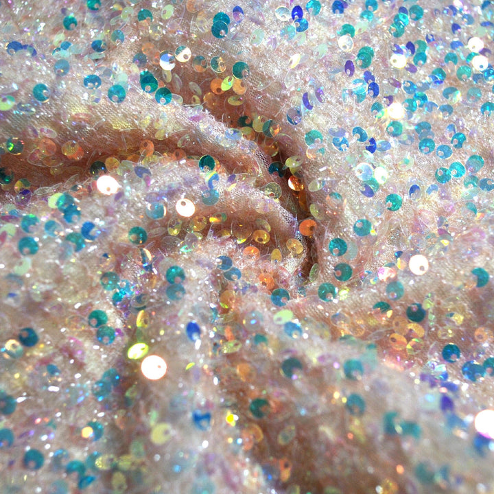 Levoire | Long Sequined Dress With Side Seam