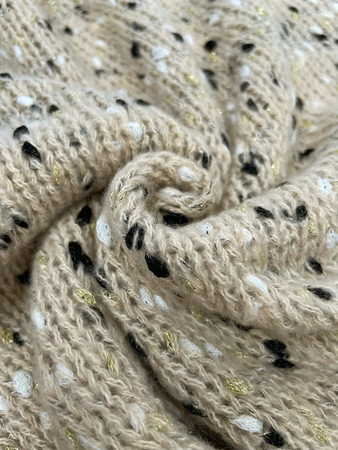 Levoire | Pull Confort Ouvert En Tricot Avec Col Rond