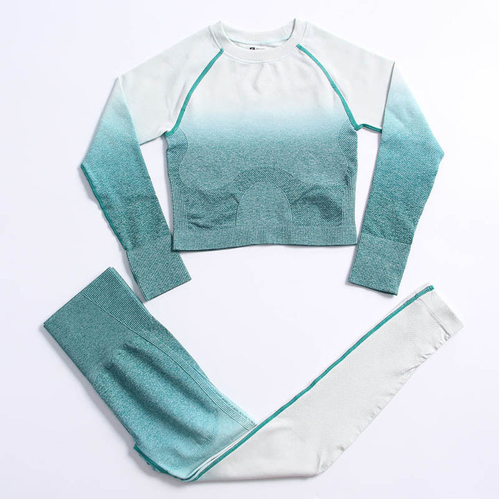 Levoire | Tenue De Sport Avec T-Shirt À Manches Longues Havbleu
