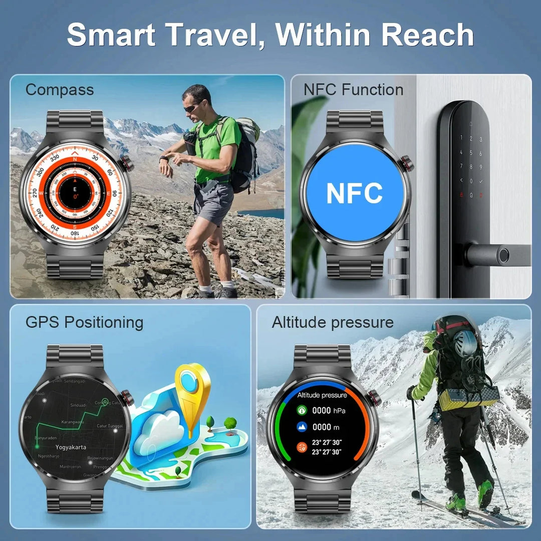 Levoire | Montre Intelligente Avec Moniteur De Santé Et Appels Bluetooth