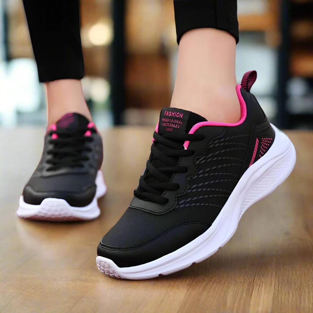 Levoire | Botte De Travail Ergonomique Antidérapante À Talon Pour Femmes Rosa Schwarz