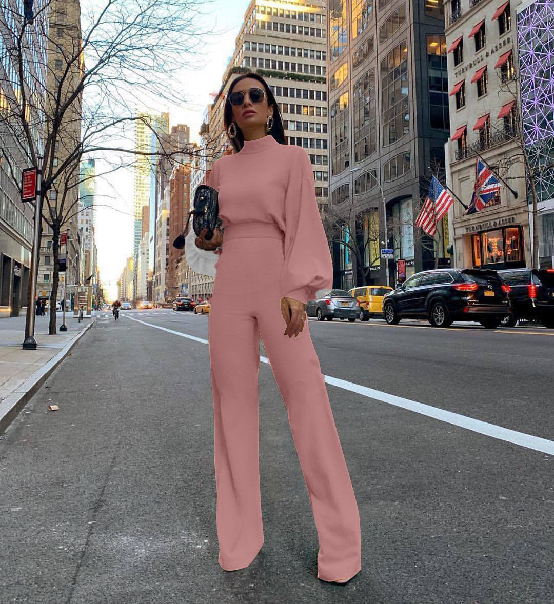Levoire | T-shirt dress avec pantalons larges Rosa