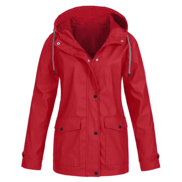 Levoire | Veste De Pluie Légère Avec Capuche Rot