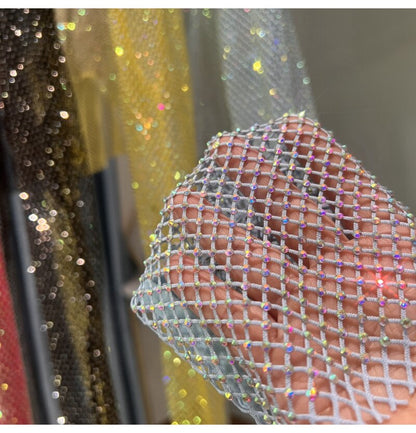 Levoire | Mode Nouvelle Sexy Cristal Court T-Shirt Bleu ciel Taille unique