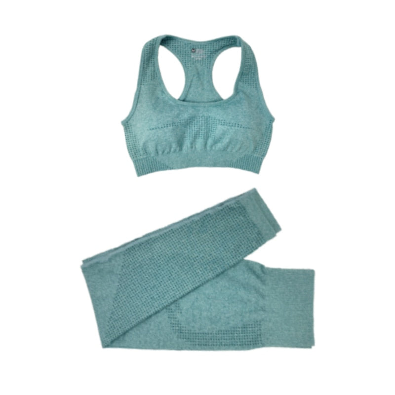 Levoire | Ensemble De Vêtements De Sport Avec Top Vert