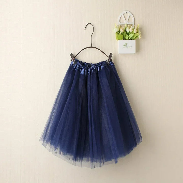 Levoire | Jupe En Tulle Pour Enfant Marineblau Einheitsgröße