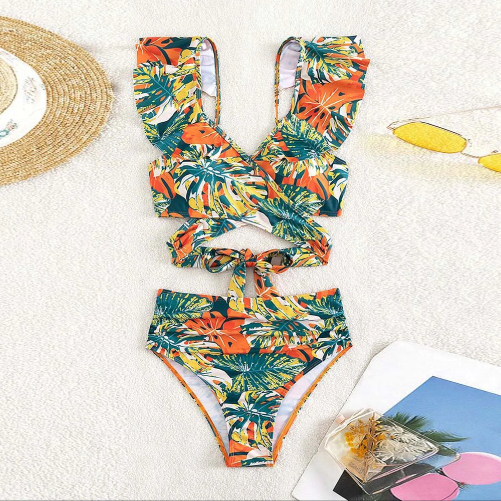 Levoire | Bikini Taille Haute Imprimé