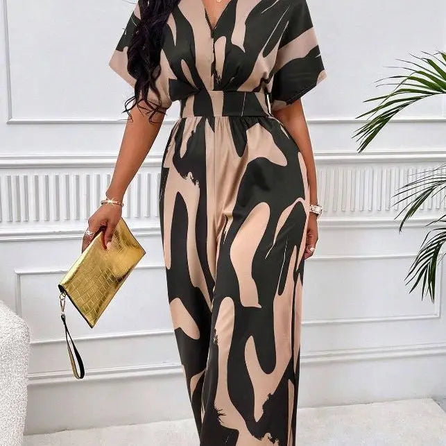 Levoire | Combinaison Avec Pantalon Large Khaki