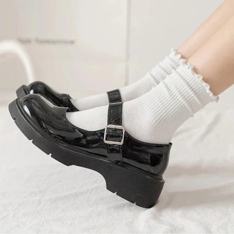 Levoire | De 5 Chaussettes Volantées Femme Confort Et Respirabilité