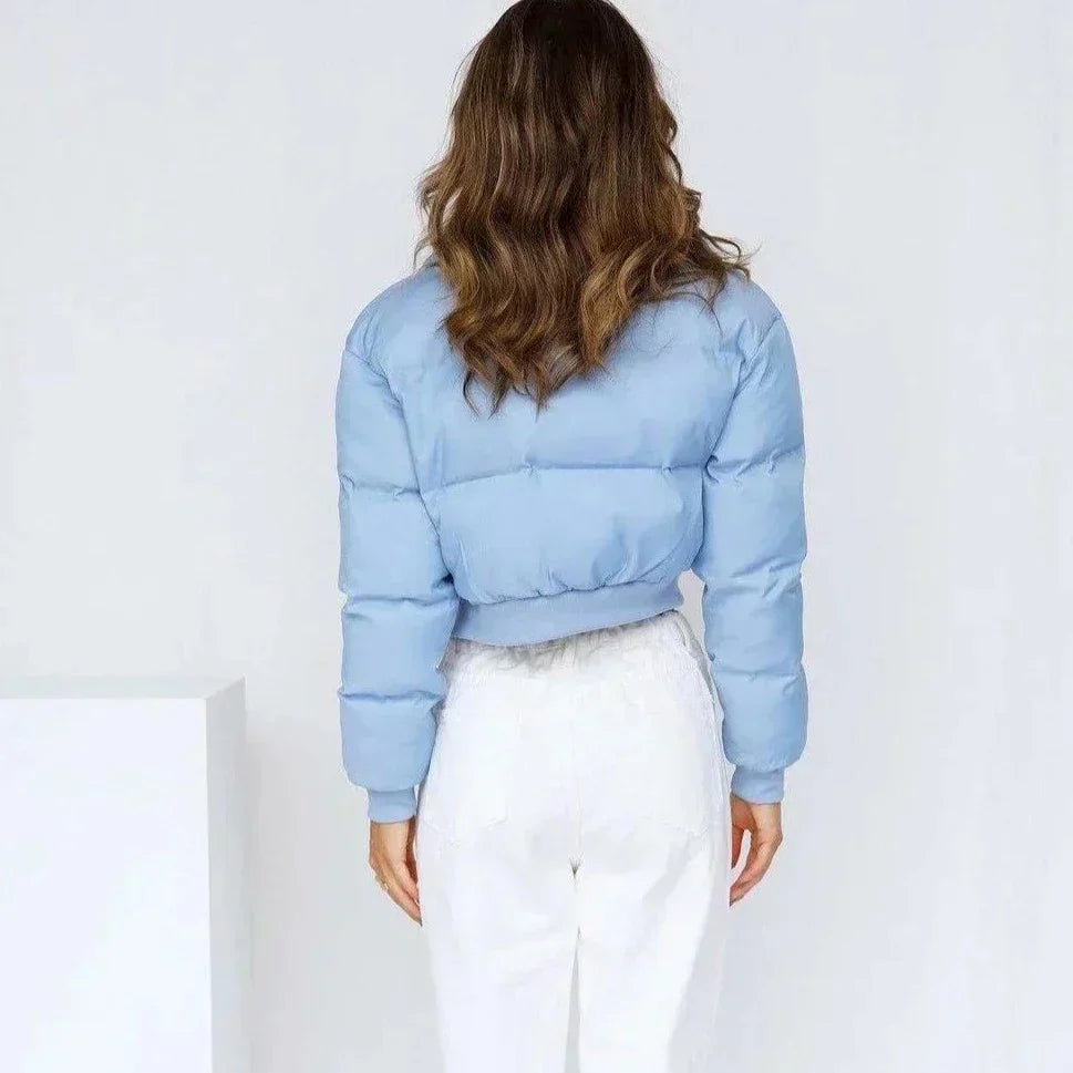 Levoire | Veste À Col Montant Confortable Avec Manches Longues