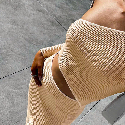 Levoire | Robe Maxi À Manches Longues Holokaitale