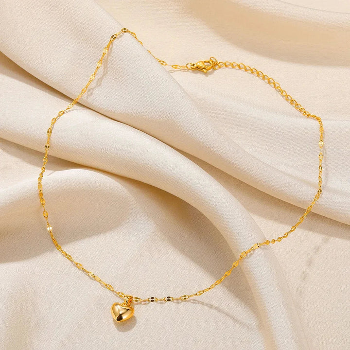 Levoire | Collier Cœur En Inox Femme 2024