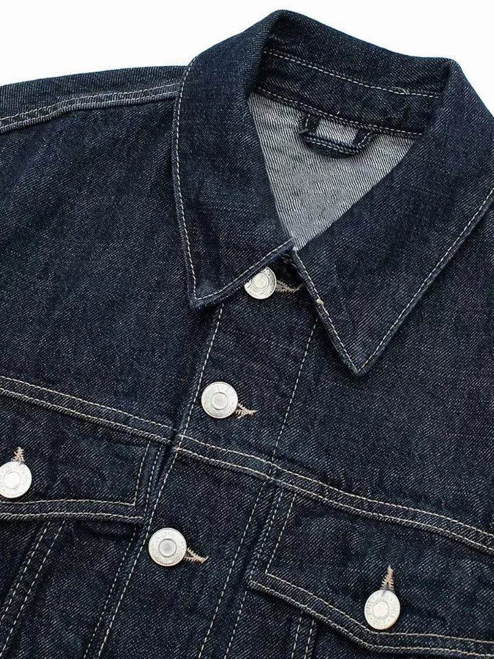 Levoire | Veste En Denim Bordeaux