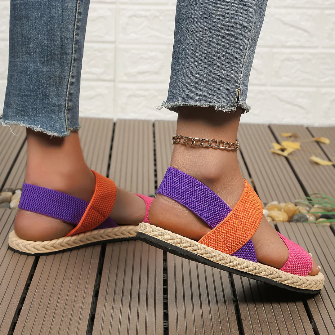 Levoire | Sandales À Semelle Multicolore Pour Femmes