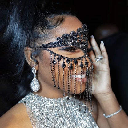 Levoire | Masque De Carnaval Noir plaqué arme