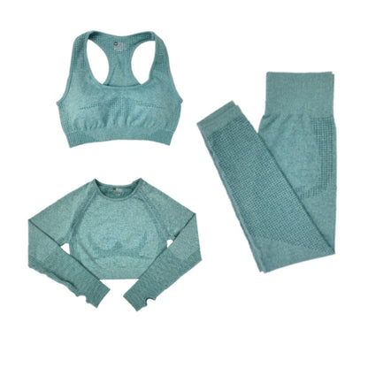 Levoire | Ensemble De Sport Trois Pièces Vert