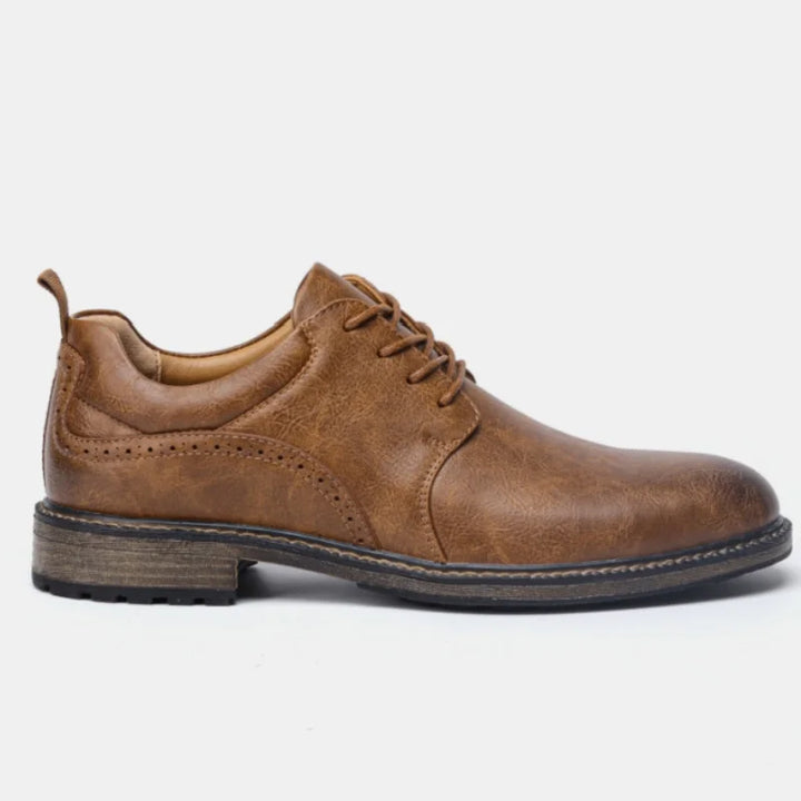 Levoire | Chaussures En Cuir Robustes Au Design Intemporel Marro