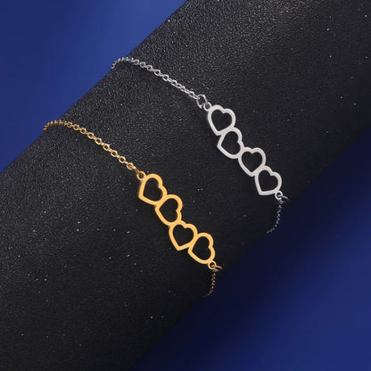 Levoire | Bracelet Cœur En Acier Inoxydable