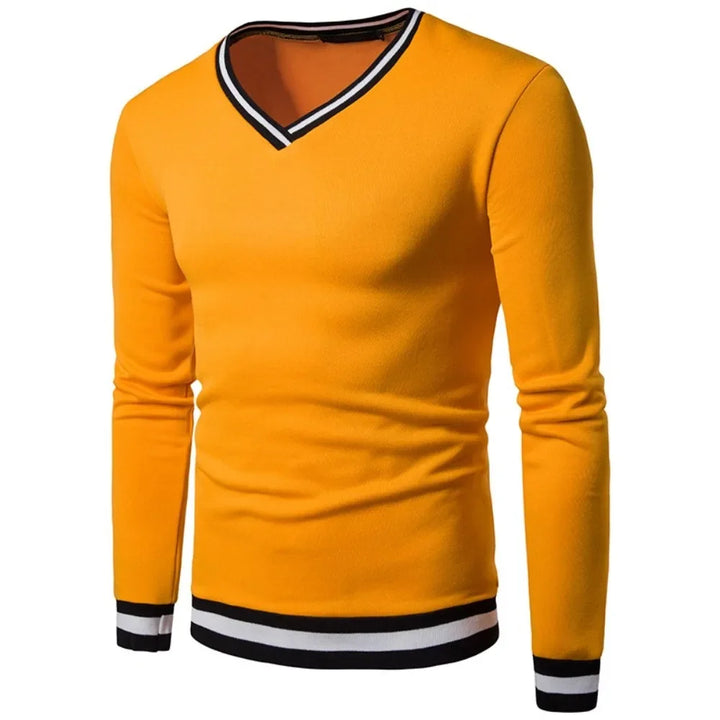 Levoire | Pull En Tricot Décontracté Avec Décolleté En V Pour Hommes