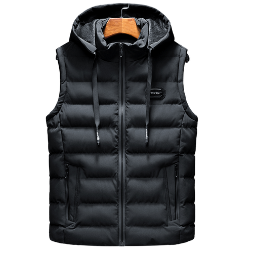 Levoire | Gilet avec Design Matelassé et Capuche pour l'Automne
