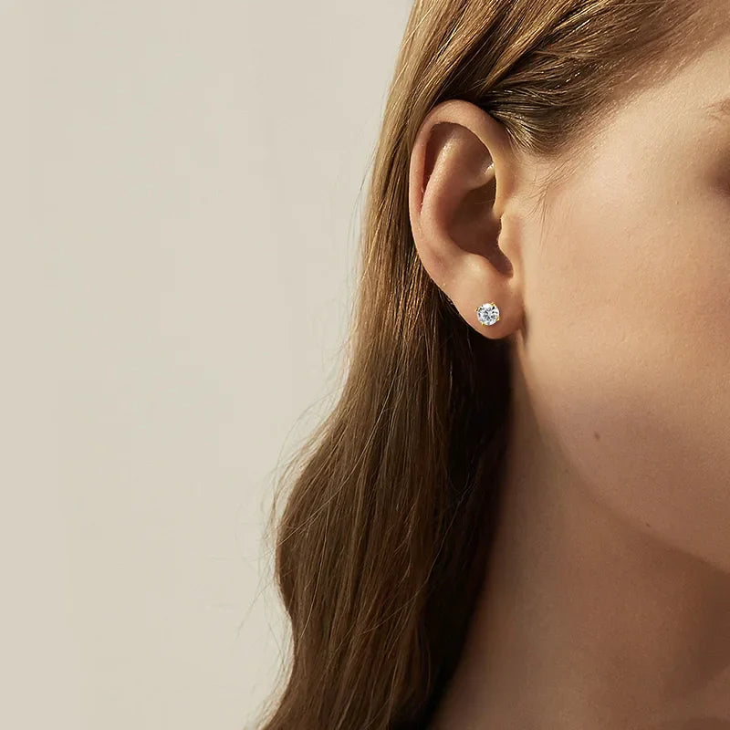 Levoire | Boucles D'Oreilles Moissanite S925