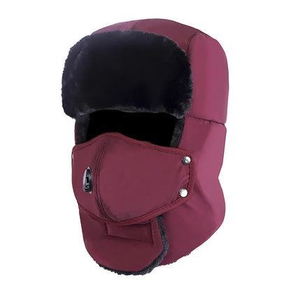 Levoire | D'Hiver En Polaire Avec Cache-Cou Bordeaux