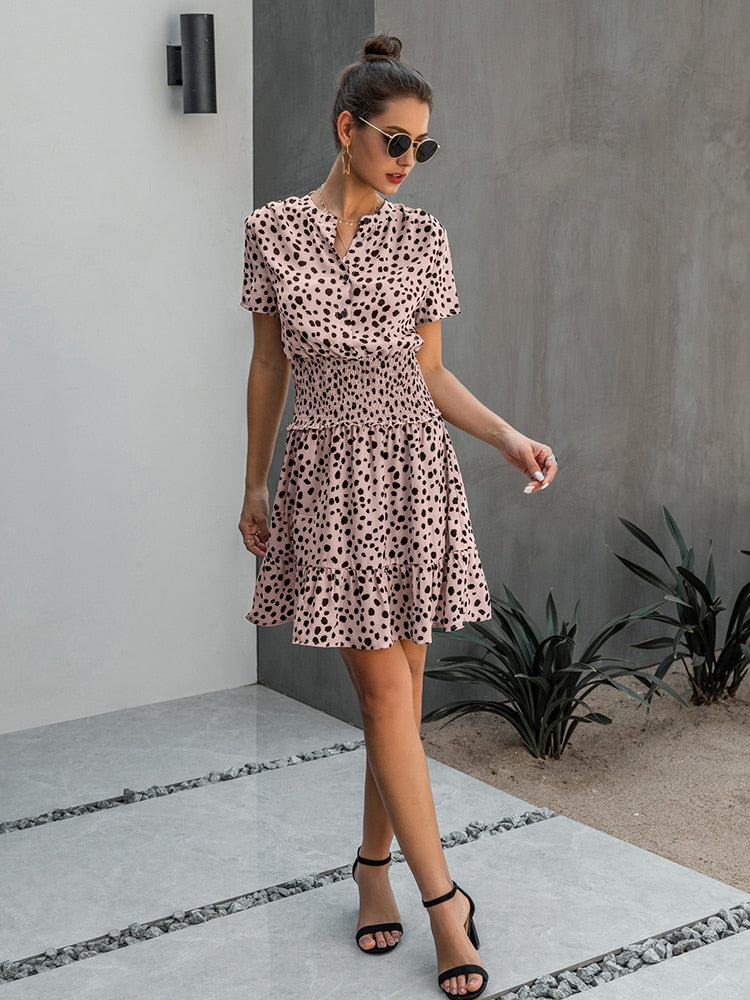 Levoire | Robe Léopard Légère Chic Été