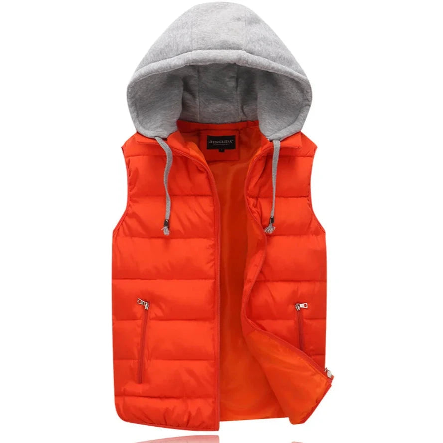 Levoire | Livinterempe Veste À Capuche Avec Poches Orange