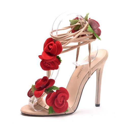 Levoire | Talon Haut Satin Rose