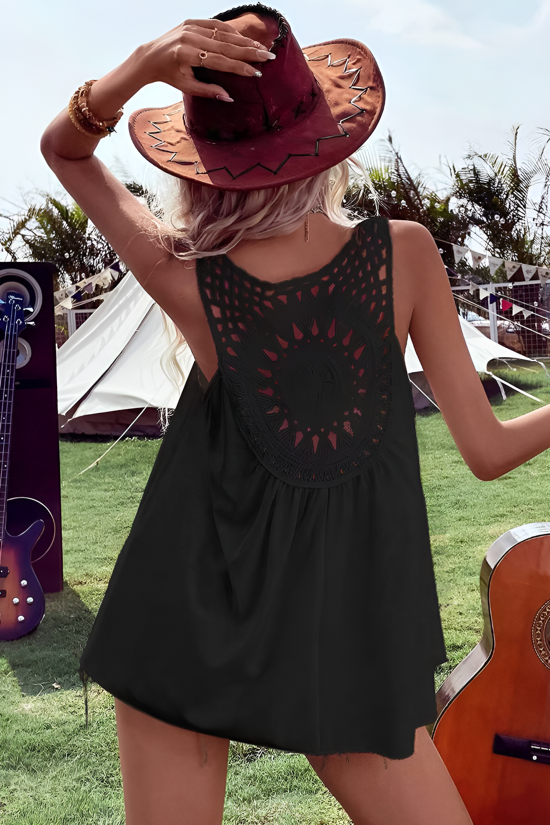 Levoire | Haut Boho Sans Manches